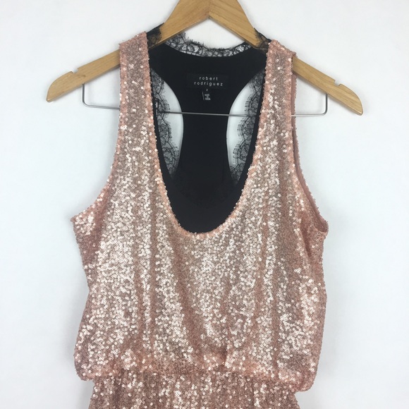 Robert Rodriguez Women's Sequin Dress Size 2 - Picture 3 of 6